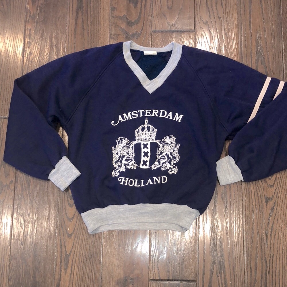 Vintage Amsterdam Holland sweatshirt size small